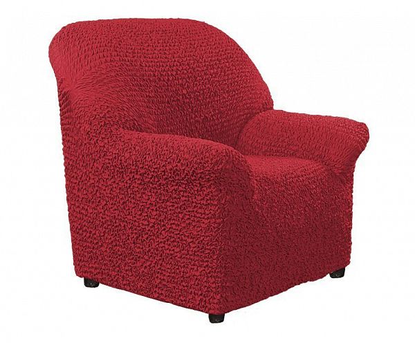 Еврочехол Чехол на кресло Микрофибра Красный